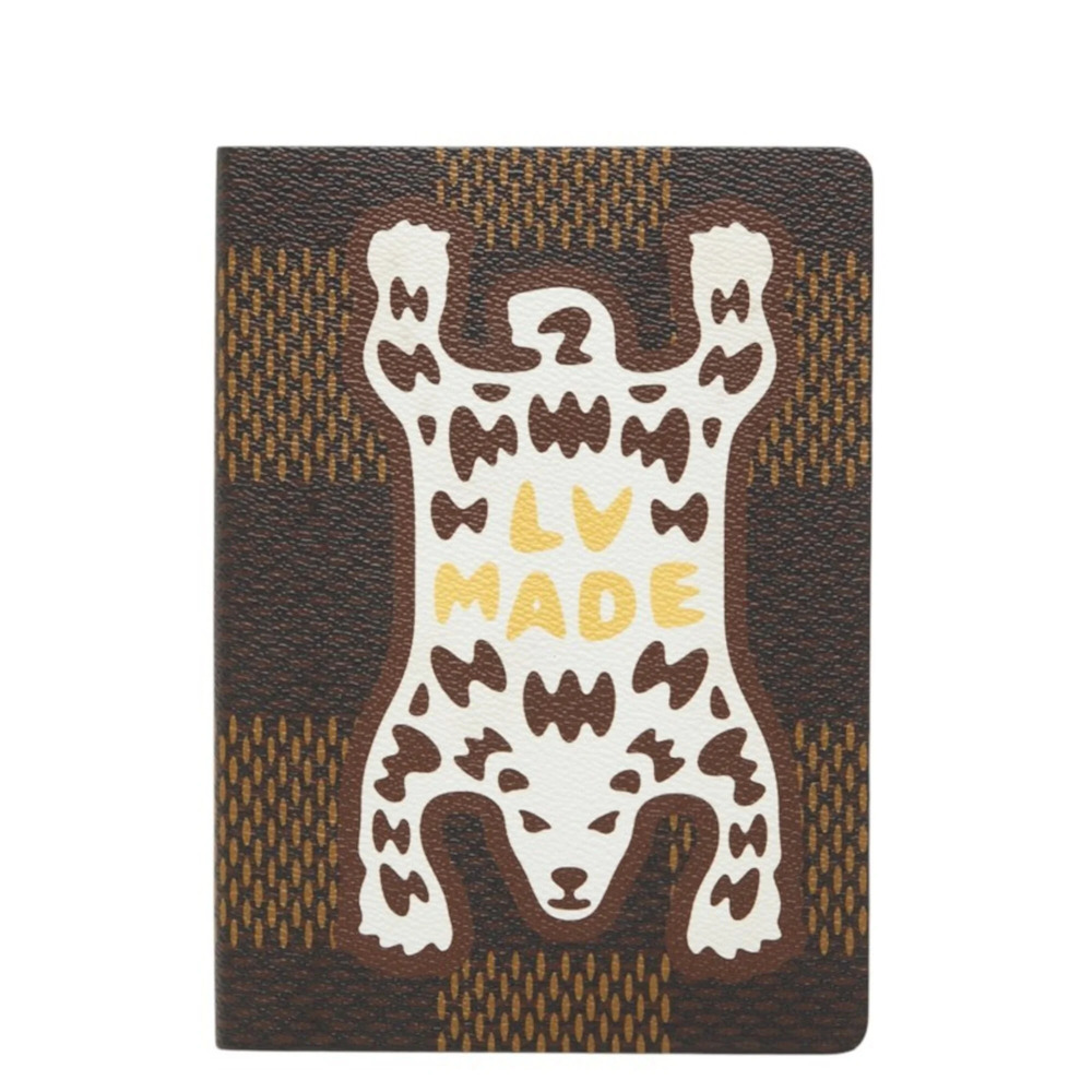 Louis Vuitton Damier Virgil Abloh x NIGO Cahier Clemence Bear Print Notebook ...